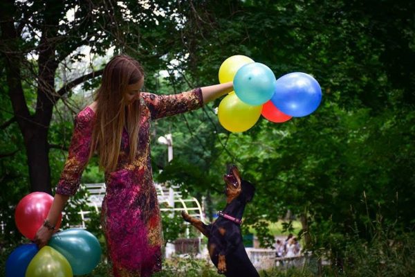 Dogs consultant Veronika Voitovska zoopsychology cynology